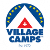 Logo Village Camps camp in England with football, golf, horseback riding and basketball