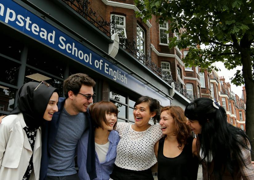 Hampstead School of English in London 1