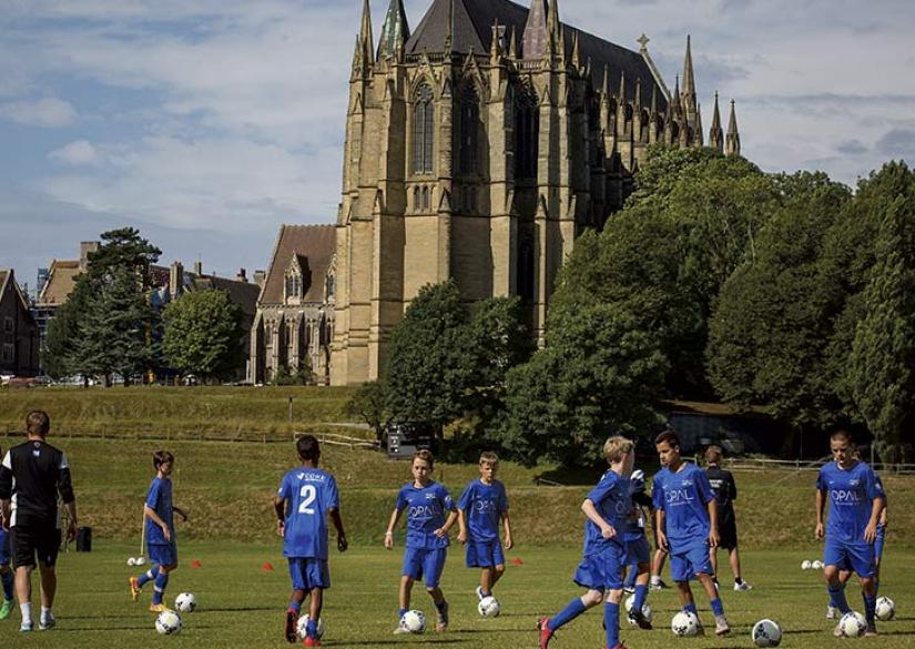 Nike Football Camp in England (Lancing College Football Camp) 0