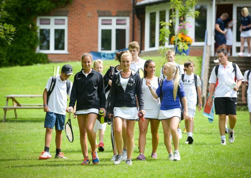 Nike Tennis Camp in England (Lancing College Tennis Camp) 1