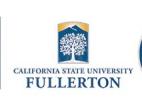 Logo California State University Fullerton (CSUF)