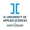 Logo IC University of Applied Science Amsterdam