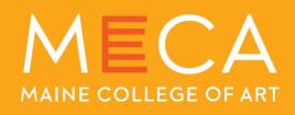 Logo Maine College of Art & Design