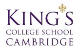Logo King's College Private School Cambridge