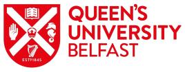 Logo Language School Queen's University Belfast