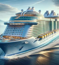 The largest ocean liner in history has set sail!