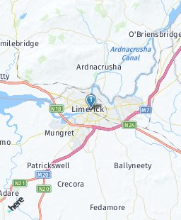 Ireland on map