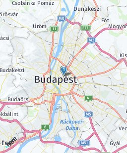 Hungary on map