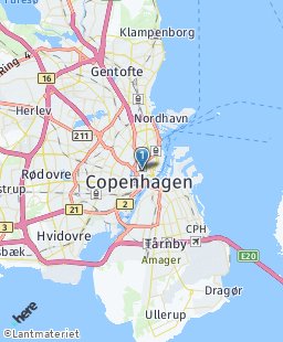 Denmark on map