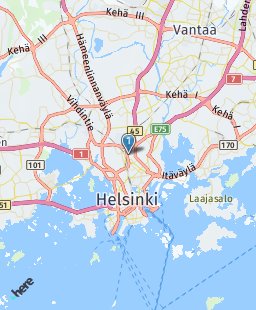 Finland on map