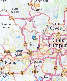Malaysia on map