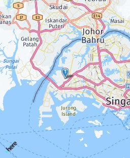 Singapore on map
