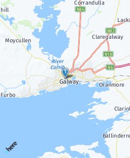 Ireland on map